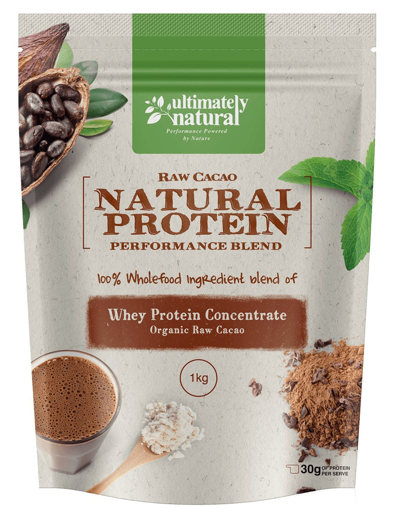 Organic Raw Cacao | Natural Whey Protein Powder