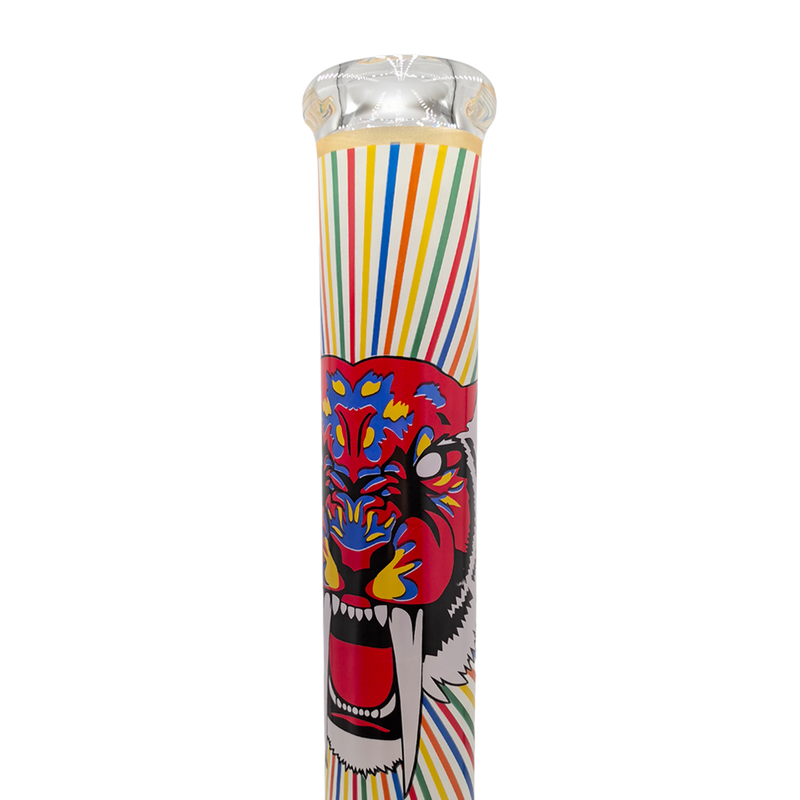 Tribal Fury Beaker Bong 45cm