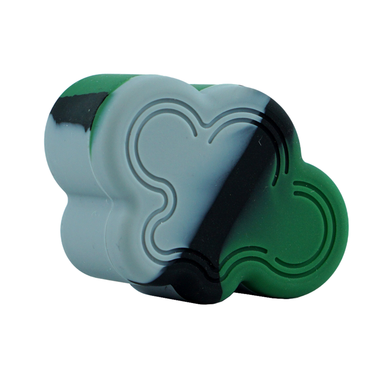 22ml Cloud-Shaped Silicone Concentrate Container - Non-Stick and Compact