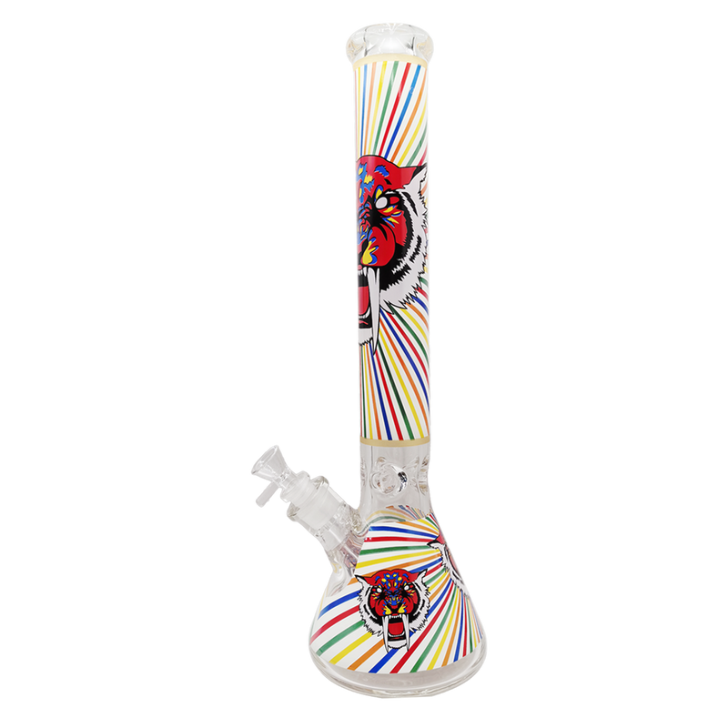 Tribal Fury Beaker Bong 45cm