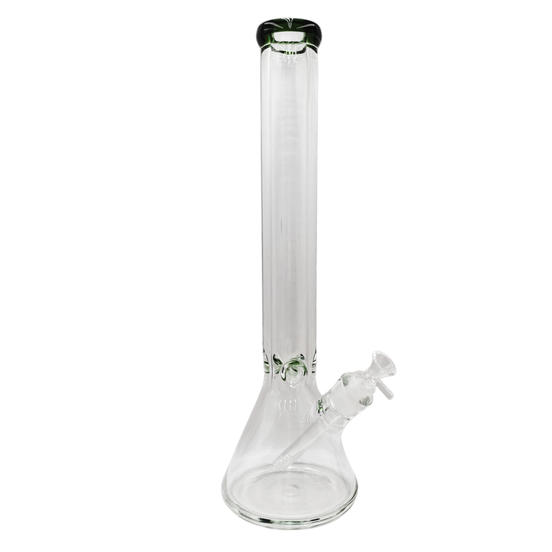 Glass Beaker Bong 45cm - Green