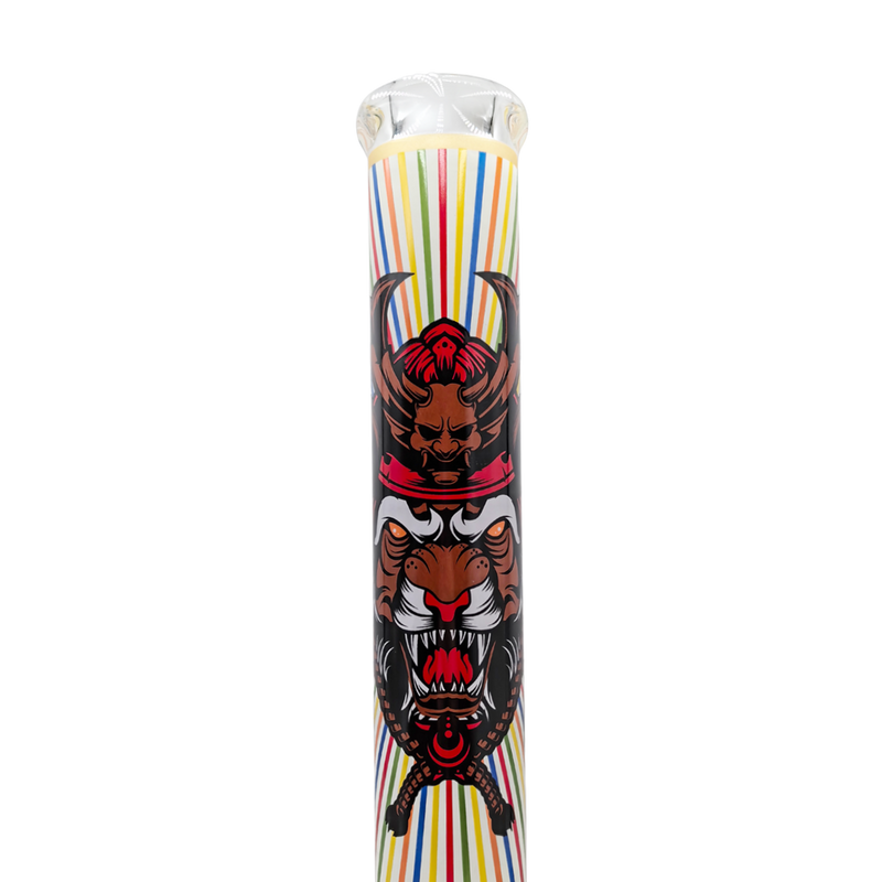 Warrior Tiger Beaker Bong 45cm