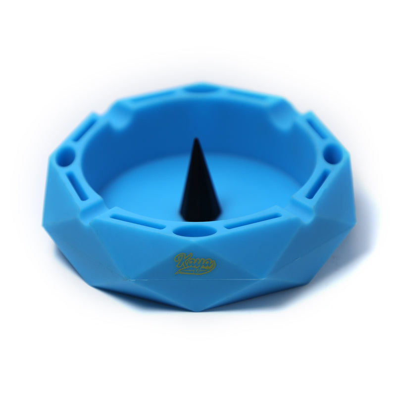 Multi-Purpose Diamond Shaped Dabbing and Smoking Station Silicone Ashtray