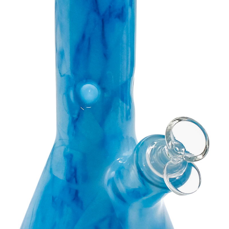 Beaker bong blue small