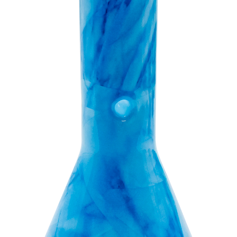 Beaker Bong Colored Blue Bongs