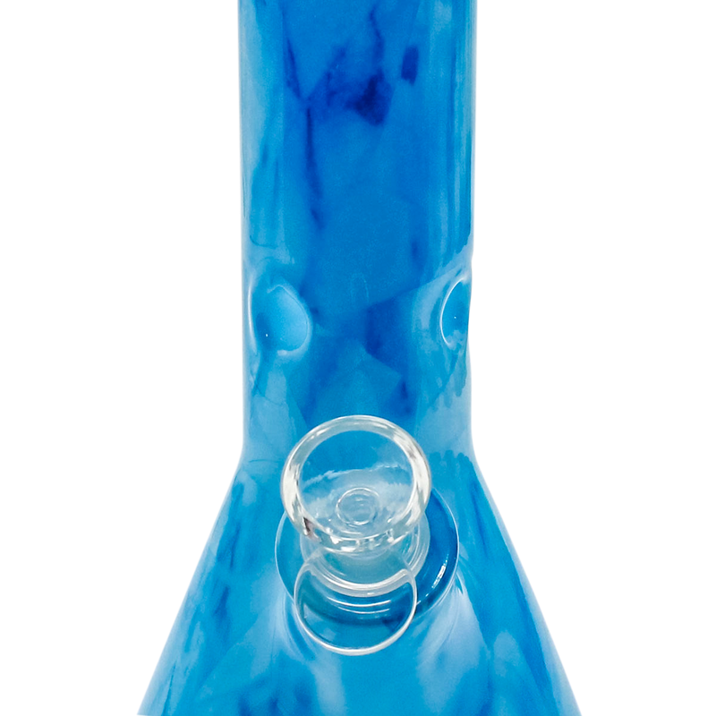 Beaker Bong 30 cm Glass Blue Edition
