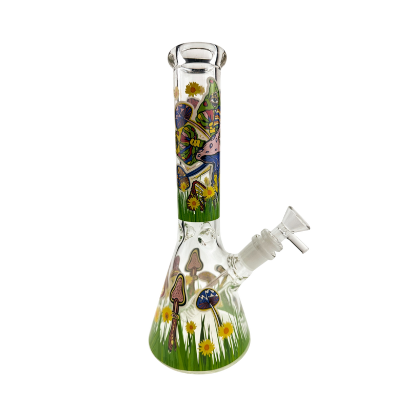 Glass Bong Psychedelic Mushroom