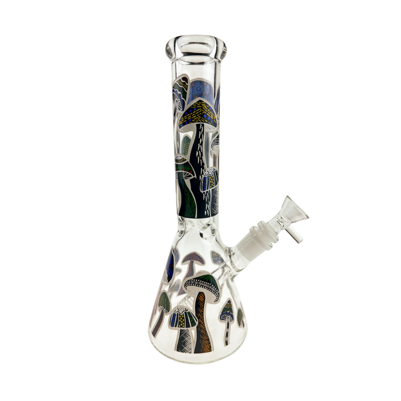 Glass Bong Mushroom Stylistic Fashionable