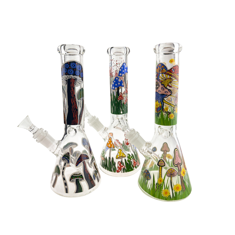 Beaker Bong Psychedelic Mushroom