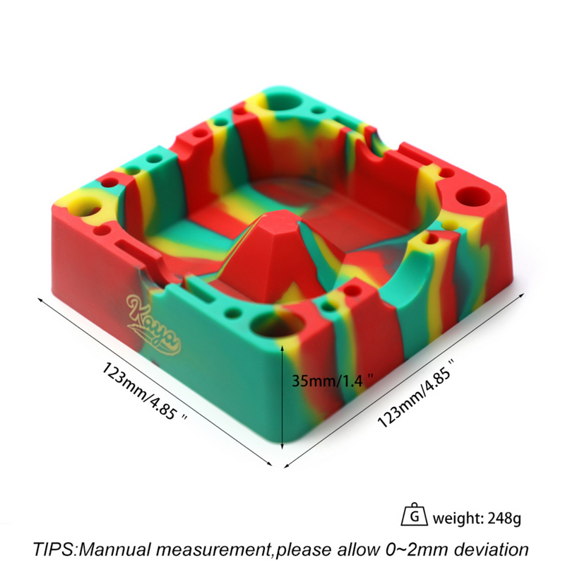 Kaya Colorful and Durable Silicone Ashtray