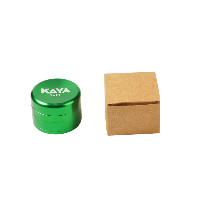 Kaya Swift Grind 4-part Grinder Green