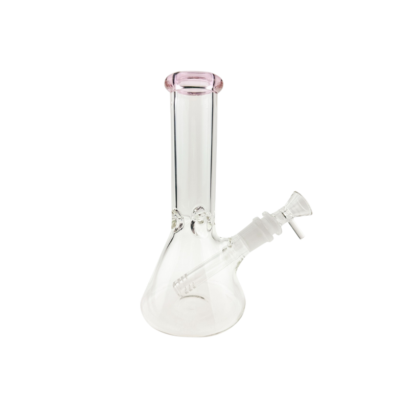 Kaya Bong 8inch Thick Glass Pink