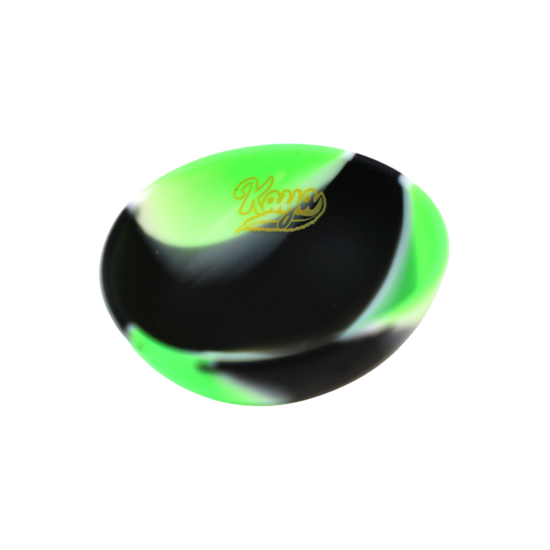 Green Black Non Stick Silicone Bowl