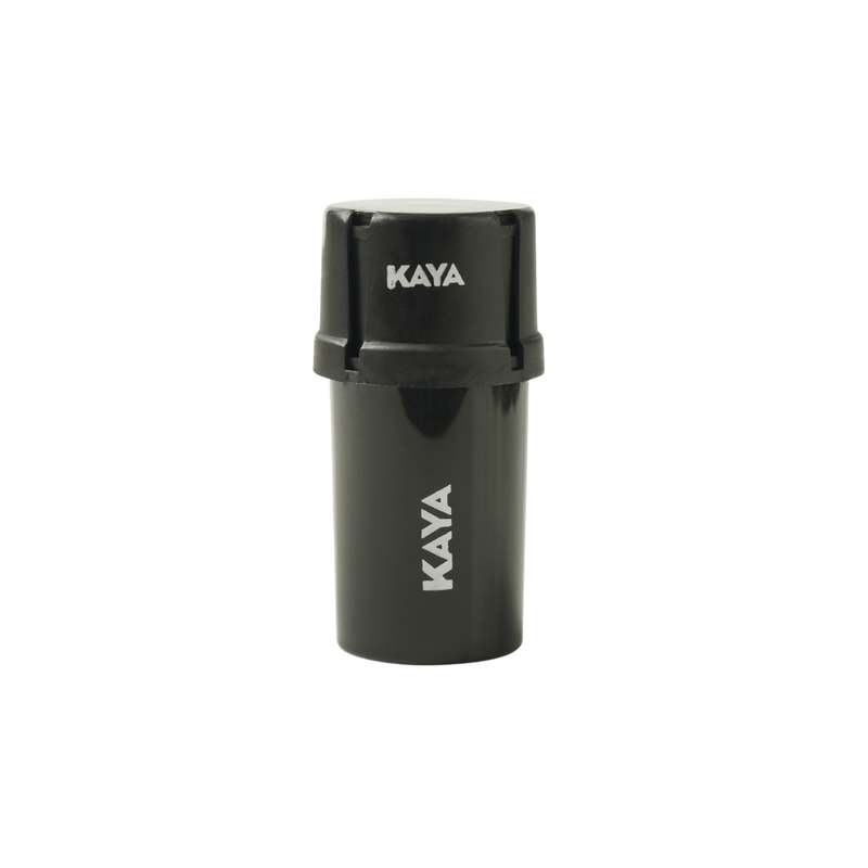 Kaya Portable Herb Grinder with Stash Compartment