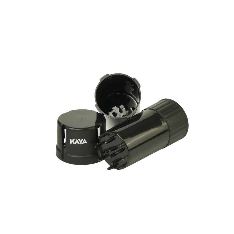 Kaya Portable Herb Grinder with Stash Compartment