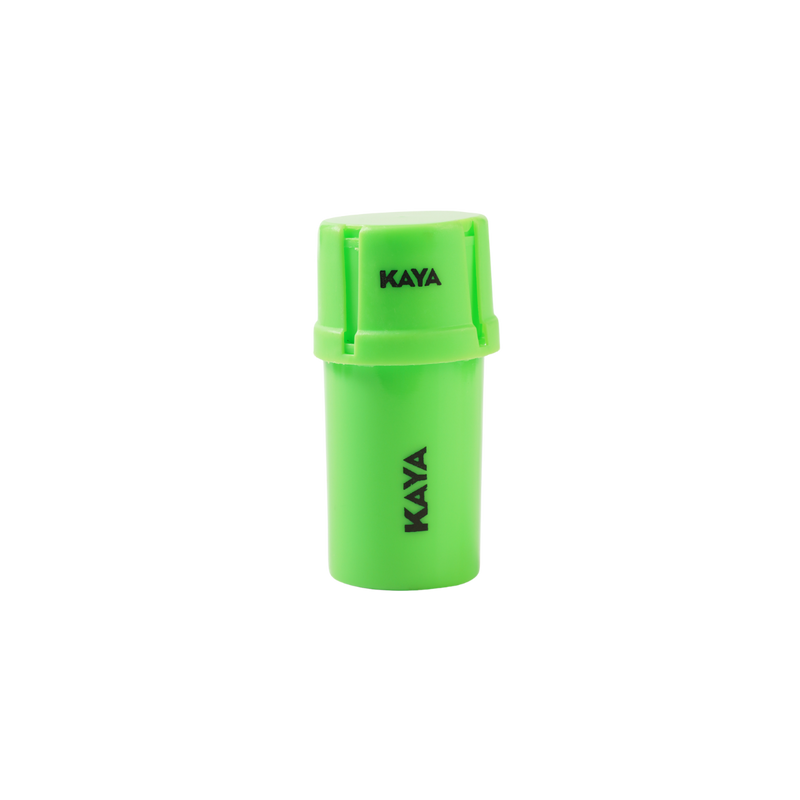 Kaya Portable Herb Grinder with Stash Compartment