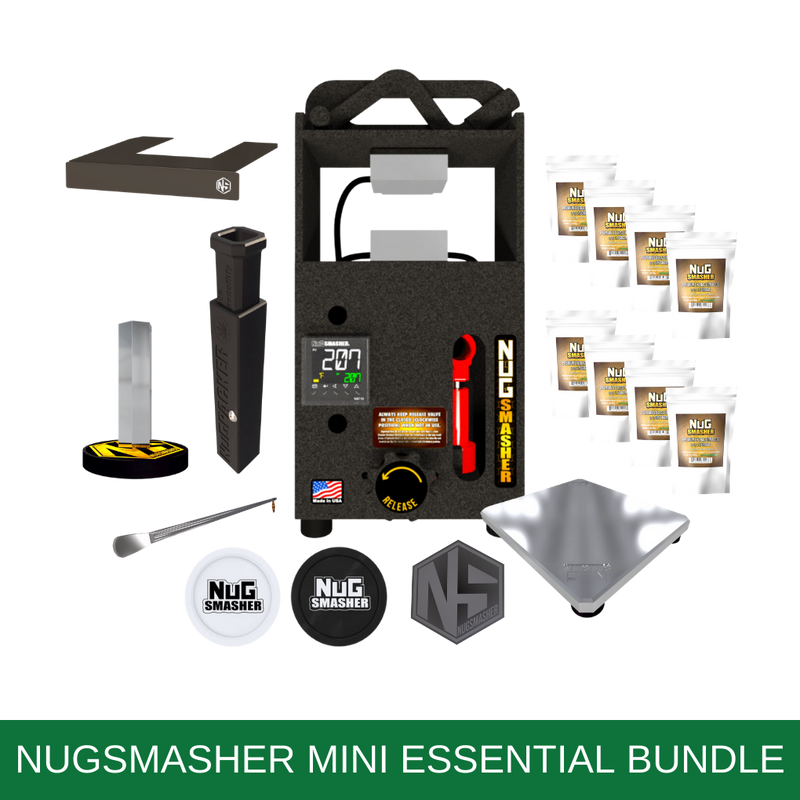 NugSmasher Mini Rosin Press Bundles - The Green Box