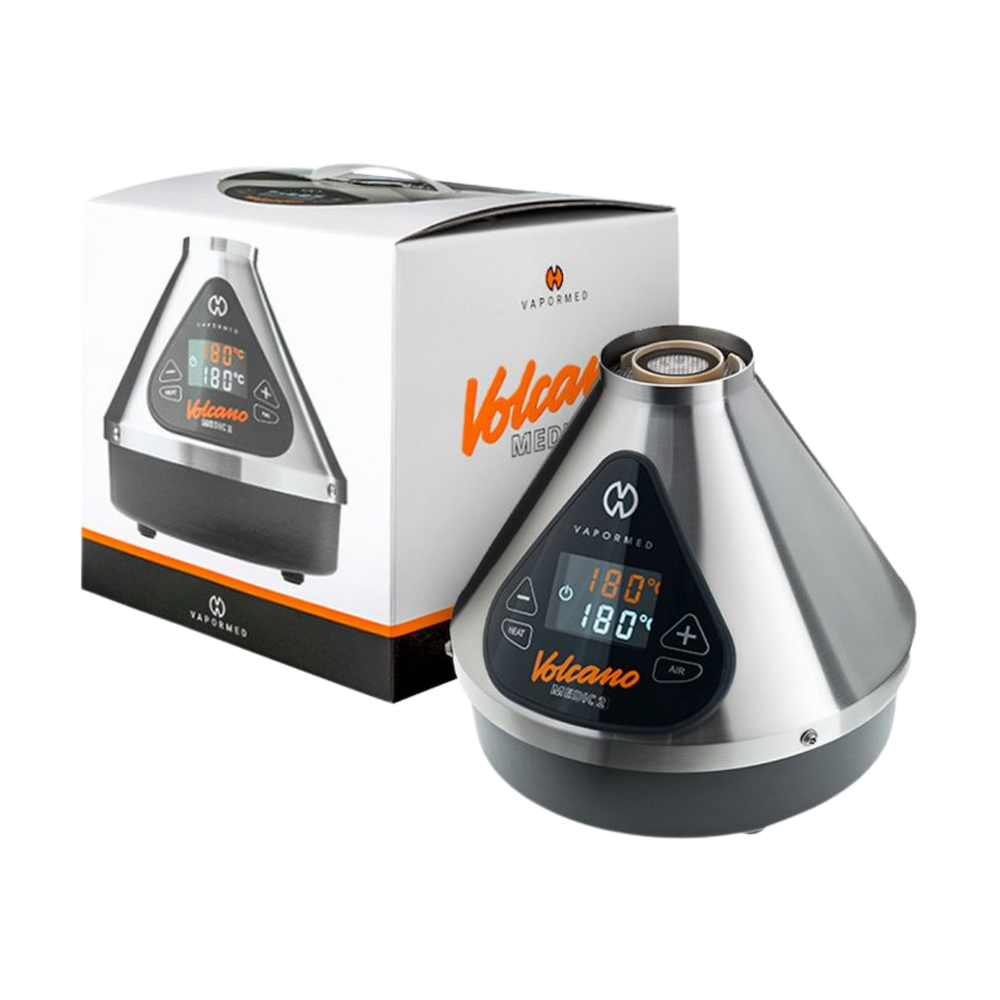 Volcano Medic 2 Silver Edition medical vaporizer designed for efficient dual inhalation use