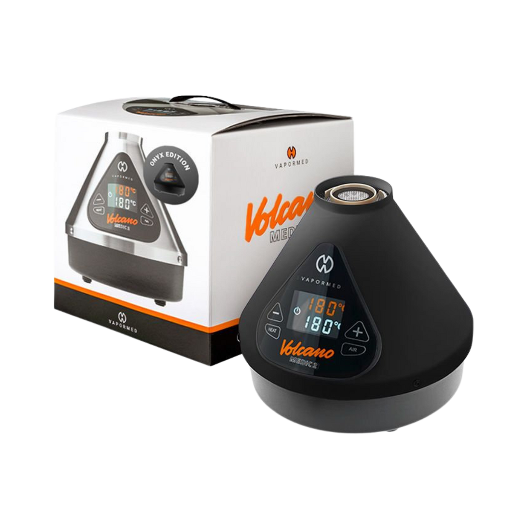 Volcano Medic 2 Onyx certified medical desktop vaporizer with dual inhalation options