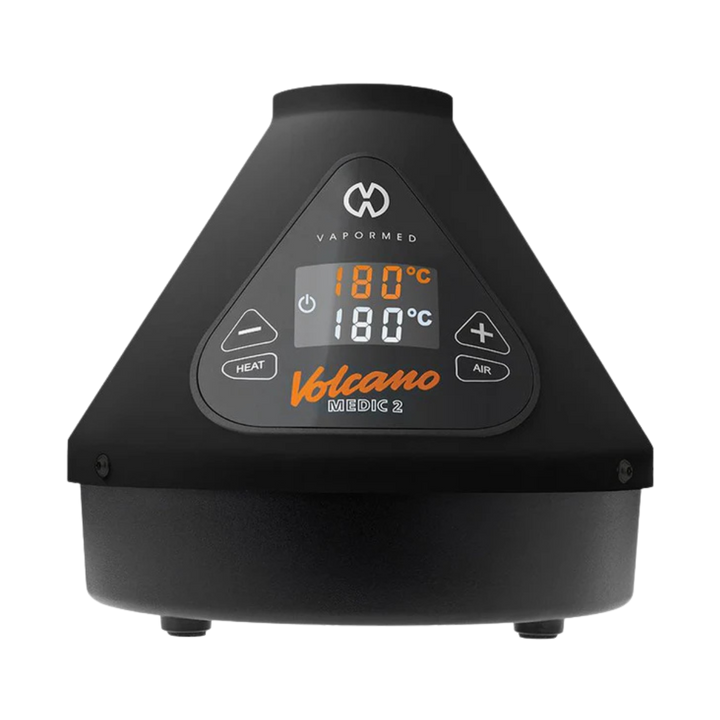 Volcano Medic 2 Onyx medical desktop vaporizer featuring dual inhalation functionality