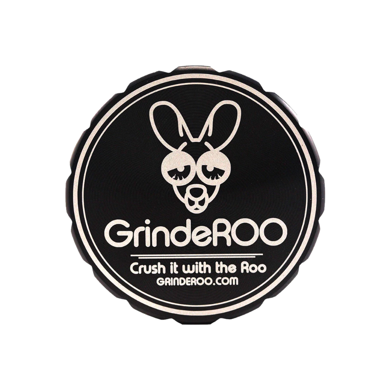 GrindeROO 4 Piece Premium Metal Herb Grinder - The Green Box