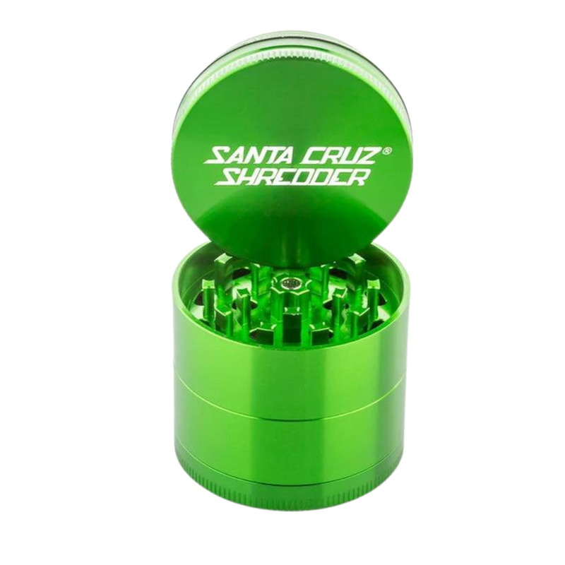 Santa Cruz Shredder Medium 4 Piece Grinder - The Green Box