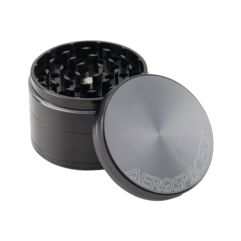 Higher Standards: Aerospaced 4 Piece Grinder 63 mm (Large) - The Green Box