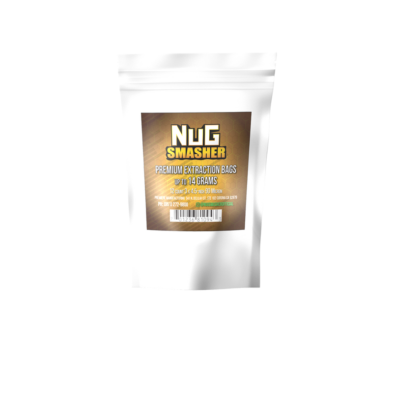 NugSmasher Extraction Bags 14 Grams - The Green Box