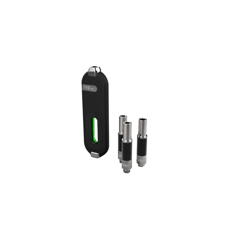 TOQi Dab Bundle - 510 Wireless Vaporizer & Wax Cartridge - The Green Box